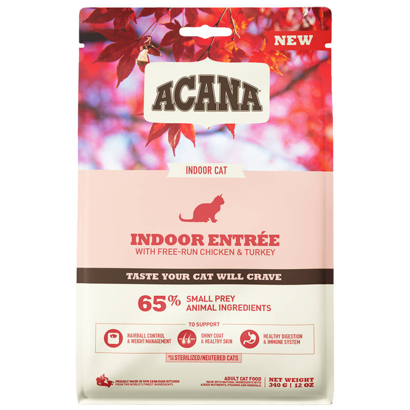 Acana indoor Entree KISIR Tavuklu ve Hindili Kedi Özel Paketleme 1 Kg - 4