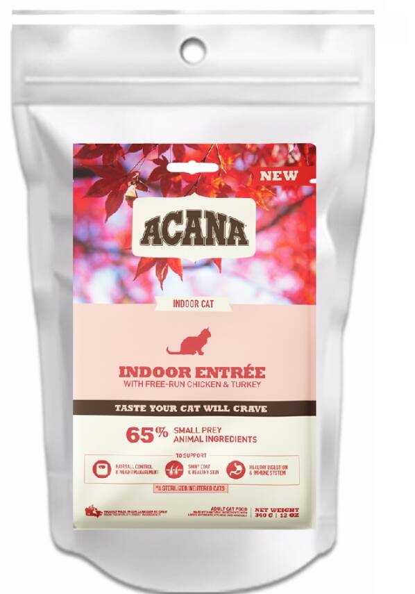 Acana indoor Entree KISIR Tavuklu ve Hindili Kedi Özel Paketleme 1 Kg - 3