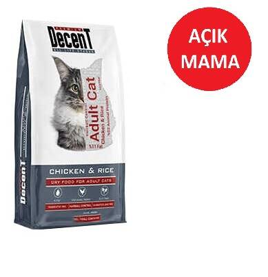 Decent Premium Tavuklu Kedi Maması ÖZEL PAKETLEME 1 kg - 2