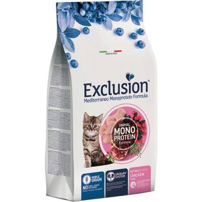 Exclusion Düşük Tahıllı Tavuklu Yavru Kedi Maması 1 kg ÖZEL PAKET - 3