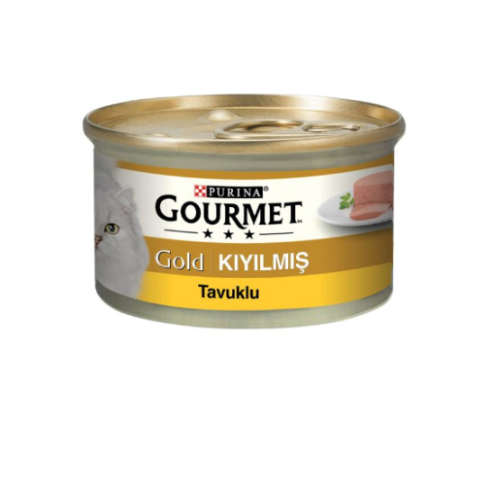 Gourmet Kıyılmış Tavuklu Yaş Kedi Maması 85 gr - 0