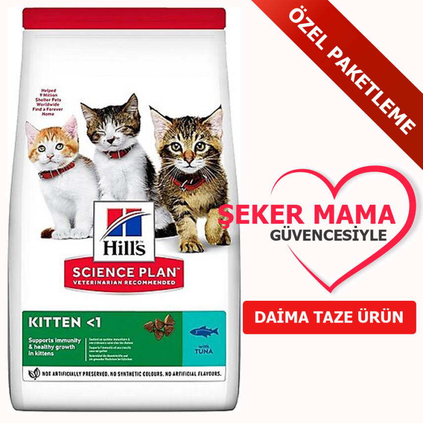 Hills Kitten Tuna Balıklı Yavru Kedi Maması Özel Paketleme 1 kg - 1