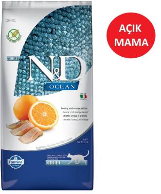 ND Tahılsız Balıklı ve Portakallı Kedi Maması Özel Paketleme 1 kg - 3