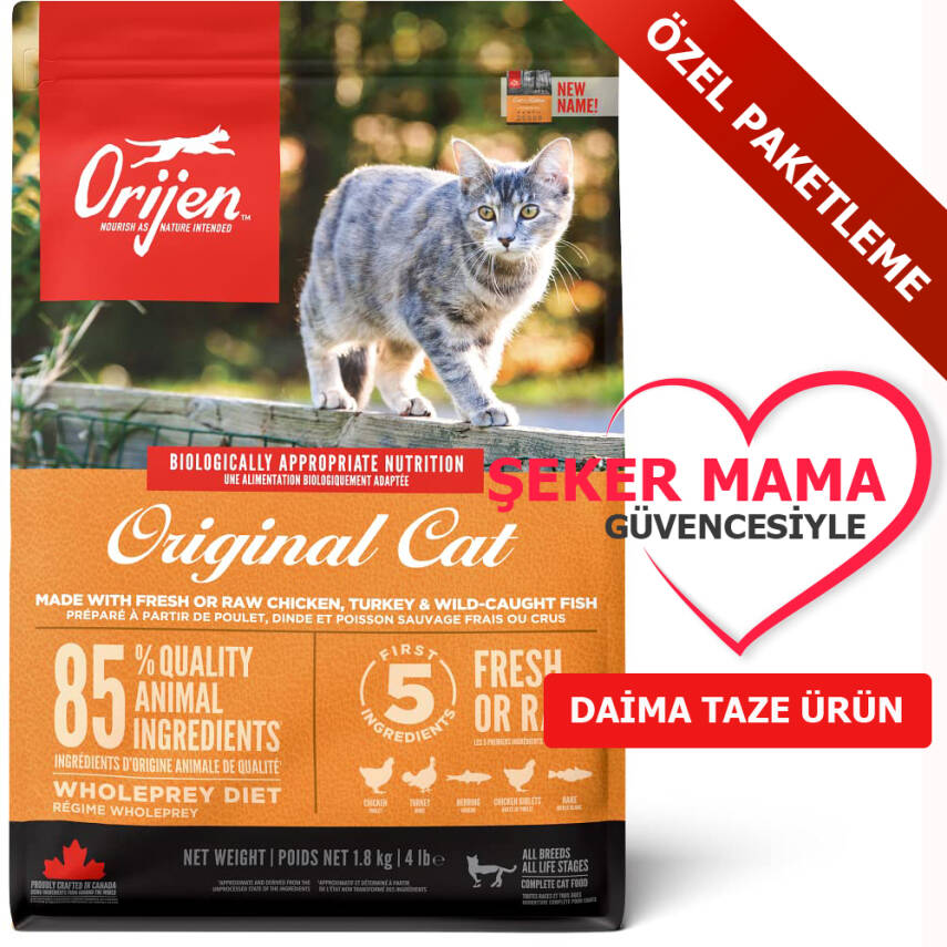 Orijen Cat Kitten Tahılsız Kedi Maması Özel Paketleme 1 Kg - 1