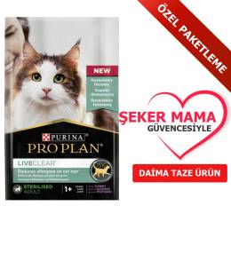 Proplan LiveClear Hindili Kısır Kedi Maması 1 kg ÖZEL PAKET