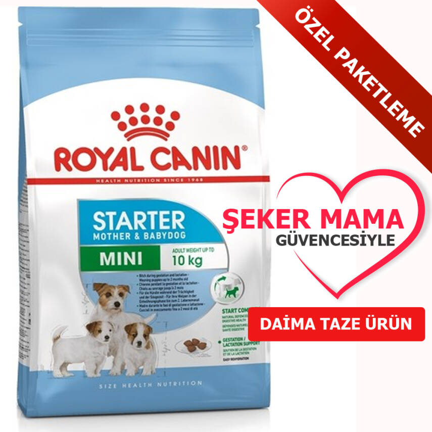 Royal Canin Mini Starter Küçük Irk Yavru ve Anne Köpek Maması ÖZEL PAKETLEME 1 kg - 1