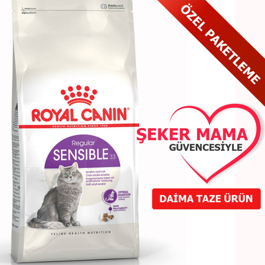 Royal Canin Sensible Kedi Maması Özel Paketleme 1 Kg - 1